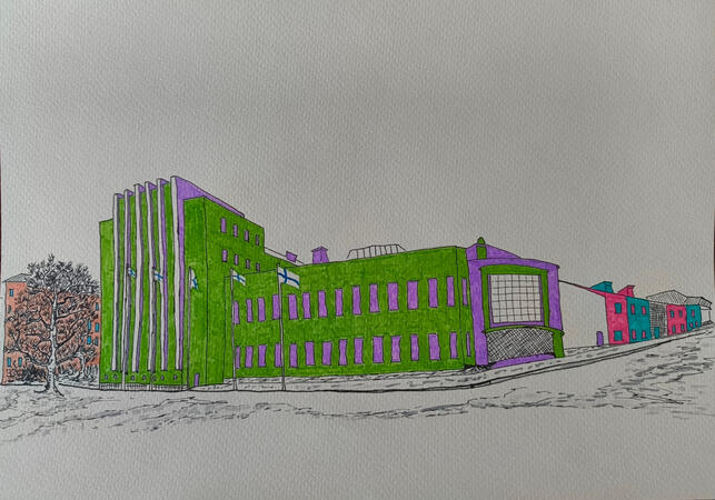 Kaupungintalo, Hanko, Suomi