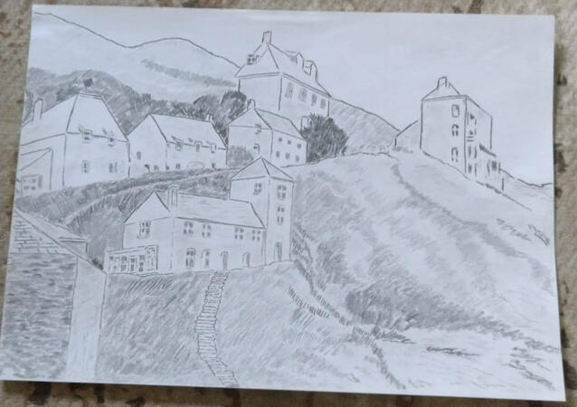 Sinaia, Romania, 1900 - private collection