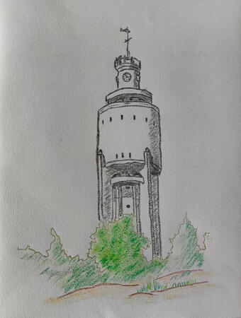 Vesitorni, Hanko, Suomi