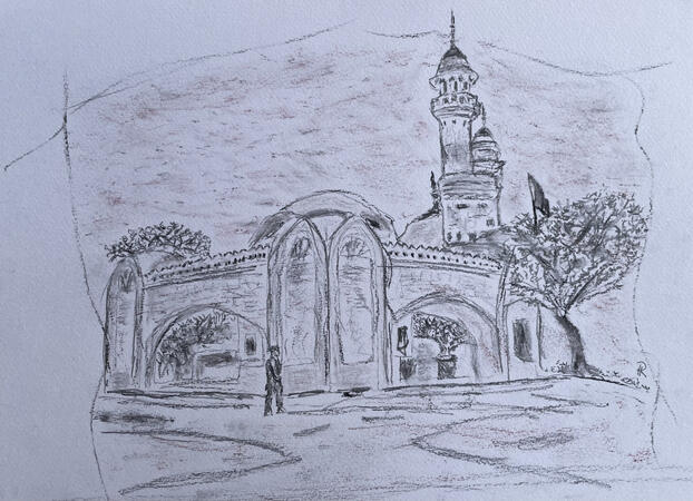 Baba Buleh Shah Shrine, Kasur, Pakistan, 2023 - private collection